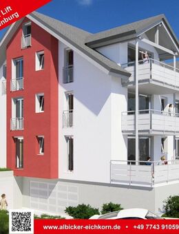 3 Zimmerwohnung EG-Whg. 1 mit Terrasse ca. 89 m² mit Lift, Klimafreundlicher Neubau- Jestetten Altenburg - Jestetten