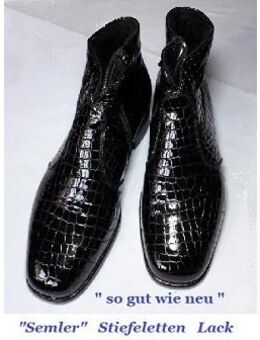 neuwertige Stiefeletten - gefüttert - von Semler - Nürnberg