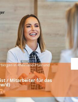 Rezeptionist / Mitarbeiter für das Bistro (m/w/d) - Daun