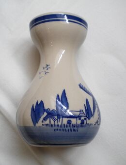 Keramik-Vase,Holland ?,alt,ca. 50/60er Jahre,ca. 15 cm hoch - Linnich