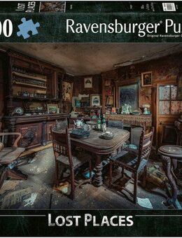 Ravensburger Puzzle Lost Places, Bizarre Meal, 1000 Puzzleteile, Made in Germany