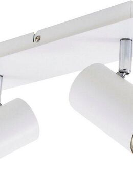Briloner Leuchten LED Deckenspots 2857026 Run, ohne Leuchtmittel, Warmweiß, Deckenlampe, 29x8x12,3, Weiß, max.40W, GU10, Wohnzimmer, Schlafzimmer