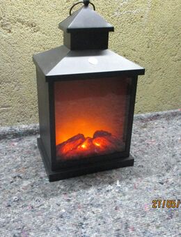 Kamin Lampe , Batteriebetrieb. - Flörsheim (Main)