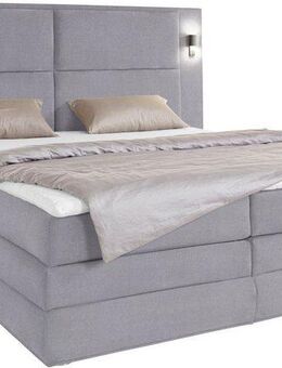 COLLECTION AB Boxspringbett Copenhagen, inklusive Bettkasten, Topper, wahlweise mit LED-Beleuchtung