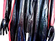 LATEX ANZUG CATSUIT BLACK S-2XL VOLLANZUG MASKE RUBBER FETISCH - Berlin