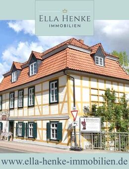 Das "Rosenschlösschen" - Top gepflegtes Wohn-, Geschäftshaus in zentraler Lage. - Halberstadt