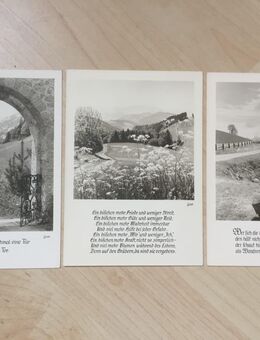 3 Ansichtskarten Fotokunst Groh München um 1950 - Bremen