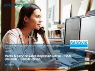 Parts & Service Sales Representative - PSSR (m/w/d) – Construction - Essen