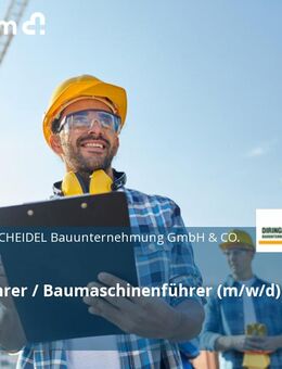 Baggerfahrer / Baumaschinenführer (m/w/d) Gleisbau - Mannheim