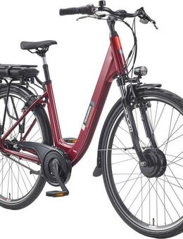 Telefunken E-Bike Cityrad Multitalent RC845, 7 Gang Shimano, Nabenschaltung, Frontmotor, 468 Wh, (28 Zoll, Straßenzulassung, ca. 100 km Reichweite), Pedelec, Elektrofahrrad für Herren u. Damen, tiefer Einstieg