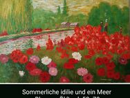 Sommerliche idilie und ein Meer aus Blumen. - Nürnberg