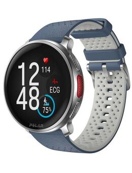 Polar VANTAGE V3 Smartwatch (3,5 cm/1,39 Zoll), Premium-Multisportuhr Silikon-Armband S-L