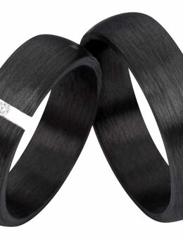 Ringe aus Carbon C006 mit Diamant - Aholming