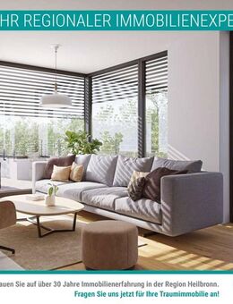 Wunderschöne 3-Zimmer Penthouse-Wohnung mit Dachterrasse und Weitblick auf den Wartberg sucht Sie! - Heilbronn