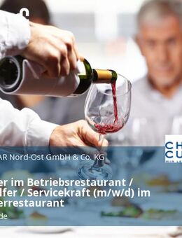 Mitarbeiter im Betriebsrestaurant / Küchenhelfer / Servicekraft (m/w/d) im Mitarbeiterrestaurant - Ludwigsfelde