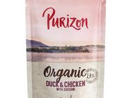 Purizon 6 x 70g/85g zum Probierpreis! - Organic: Ente und Huhn mit Zucchini 6x85g