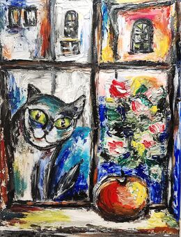 Acrylgemälde, Original, Unikat, 30x40cm, moderne Kunst - Gnarrenburg