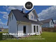 Neubau-Wohlfühlhaus im Grünen - KfW 40 - mit großem Garten und Top-Anbindung nach Potsdam und Berlin - Wenzlow