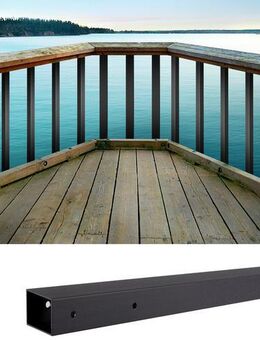 Deck Balusters – Metallspindeln (101 Stück, 66 cm) aus Aluminiumlegierung Geländer Set3452 - Wuppertal