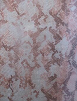 NEU mit ETIKETT * Stylisch * XL * wie feine Schurwolle * Pashmina * Animal * Snake * Schlange * Schal * Tuch * Scarf * Überwurf * Plaid "CARTOON" braun * terra * cremè- beige * - Riedlingen