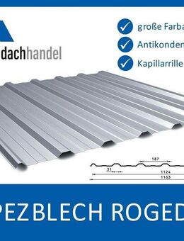 Trapezblech-Blechdach-Fassadenblech-Carport 0,4 - 0,5 und 0,7mm ab 9,99 pro qm - Bielefeld