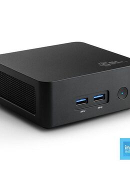 CSL Narrow Box Black N100 PC (Intel 100, 8 GB RAM, 500 GB SSD)