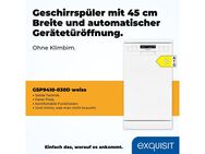exquisit Unterbaugeschirrspüler GSP9410-030D weiss, 10 Maßgedecke