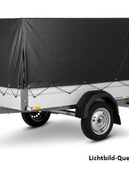 STEMA Anhänger FT 750 mit Hochplane schwarz mit LOGO NEU - Iserlohn