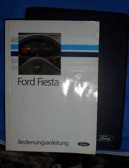 Ford Fiesta - Bedienungsanleitung 11 . 1990 mit Bordmappe bzw. Buchumschlag - Wuppertal