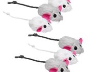 Katzenspielzeug Trixie Plüschmäuse 6er Pack - 6 Stück