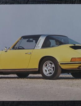 PORSCHE 911 targa Postkarte ungenutzt aus Sammlungsauflösung - Zwickau