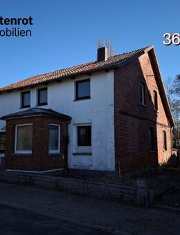 Freistehendes Einfamilienhaus mit großem Garten am Bach - Ideal für Familien zur Modernisierung - Hessisch Oldendorf