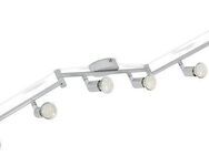 B.K.Licht LED Deckenspots, Leuchtmittel wechselbar, Warmweiß, LED Deckenleuchte, schwenkbar, Spots, inkl. 6x GU10 Leuchtmittel