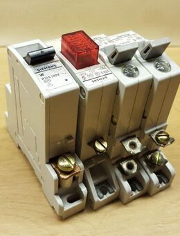 Siemens W 10A 380V Sicherungsautomaten + Schalter + Lampe - Leverkusen