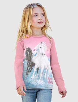 Miss Melody Langarmshirt mit schönem Pferdemotiv