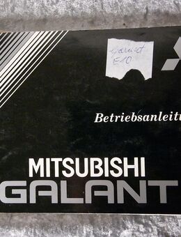 MB511599-B Bedienungsanleitung Mitsubish Galant E10 - Hannover Vahrenwald-List