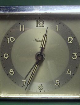 Vintage kleine Tischuhr Kienzle 1930er Jahre DRP stilvolles Art-déco-Design - Egling