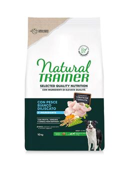 Natural Trainer Selected Quality Nutrition Adult Medium & Maxi Weißfisch - Sparpaket: 2 x 10 kg