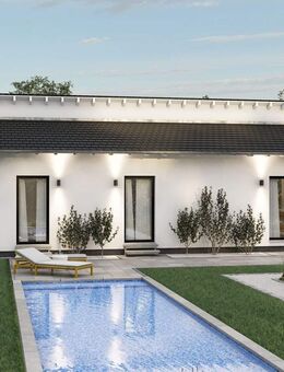 Der elegante Bungalow mit versetztem Pultdach, inkl Technikpaket (inkl. Montage) und Finishpaket!!! Mit Grundstück! - Blieskastel