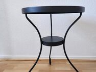 IKEA-Beistelltisch aus schwarzem Metall - stabil & dekorativ (nur Abholung) - Essen