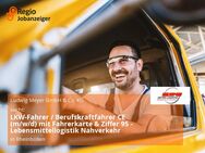LKW-Fahrer / Berufskraftfahrer CE (m/w/d) mit Fahrerkarte & Ziffer 95 - Lebensmittellogistik Nahverkehr - Rheinböllen