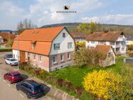 Charmantes 2-Familienhaus mit Scheune und Nebengebäuden auf ca. 1.491 Qm großem Baugrundstück. - Schorndorf (Baden-Württemberg)