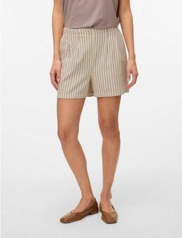 Vero Moda Shorts VMJESMILO HW SHORTS WVN NOOS mit Leinen