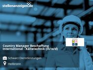 Country Manager Beschaffung International - Kältetechnik (m/w/d) - Heilbronn