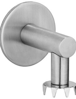 WENKO Seifenhalter, Breite: 4,5 cm, Edelstahl Magnetseifenhalter glänzend, zum kleben