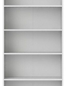 Home affaire Bücherregal Paris, Regal, Standregal, Stauraumregal, Ablageregal, Multifunktional, Staurum, mit 4 Einlegböden, viel Stauraum, Kranzleiste, Höhe 200 cm