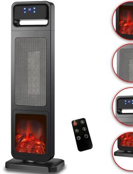 Set Keramikheizer Turm Heizung Heizlüfter Heizgerät Kamin - Wuppertal