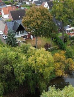 Absolute Rarität: Großzügiges Zweifamilienhaus mit direktem Emszugang! - Emsdetten