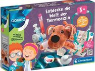 Clementoni® Experimentierkasten Galileo, Entdecke die Welt Tiermedizin, Made in Europe