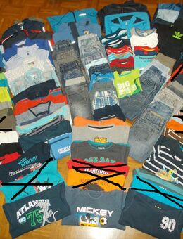 Gr. 110 T-Shirts Sweatshirts Hemden Weste Pullover Jogginghosen Jeans Thermohose Jacken Schneeanzug Skihose Skijacke einzeln zu bekommen - Haltern (See) Zentrum